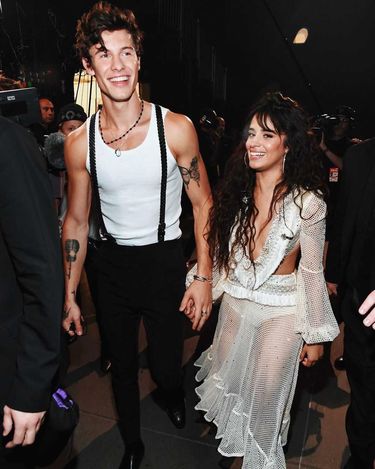 Shawn Mendes i Camila Cabello w czasie MTV VMA 2019