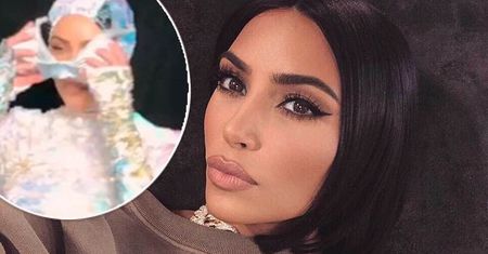 Kim Kardashian przebrała dzieci za robale. Widok przeraża