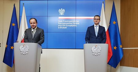 Premier Morawiecki: "Przełomowy dzień, prawa Polaków zagwarantowane"