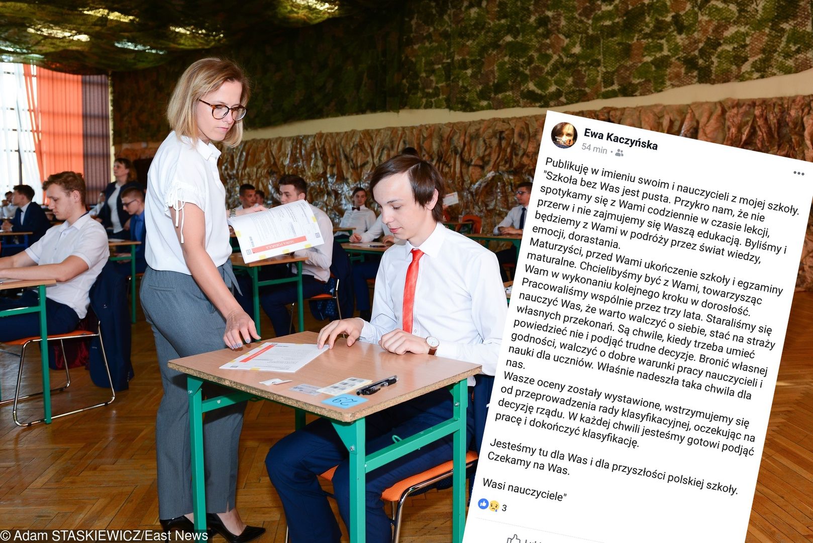Strajk nauczycieli 2019. Dydaktycy apelują do maturzystów