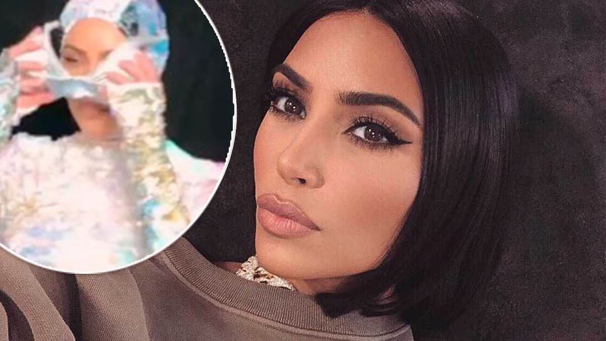 Kim Kardashian przebrała dzieci za robale. Widok przeraża