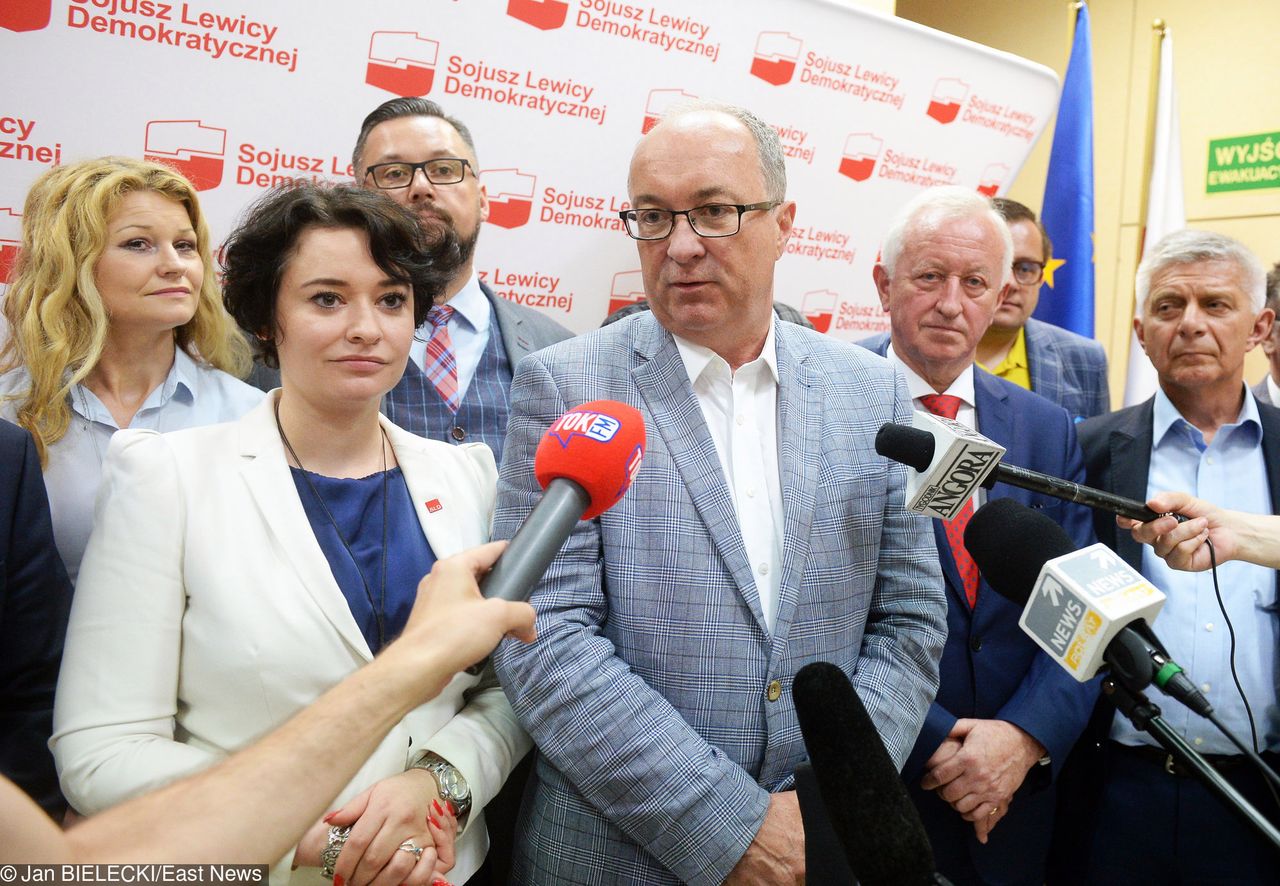 SLD za koalicją. Nieoficjalne wyniki referendum w partii