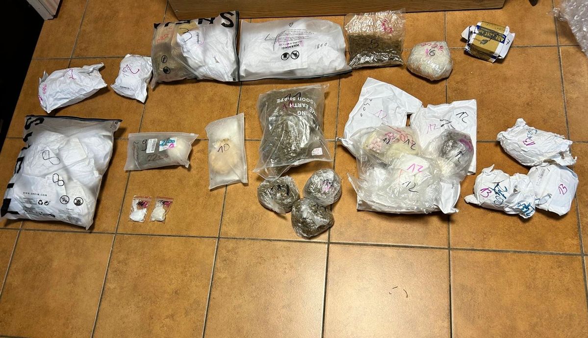 Areszt za posiadanie prawie 10 kg narkotyków