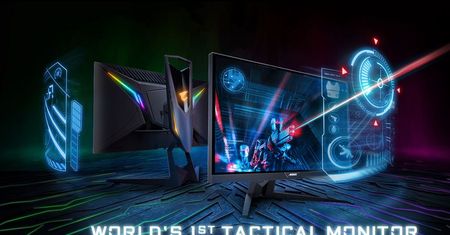 Aorus KD25F - monitor 240 Hz dla fanów dynamicznych FPS
