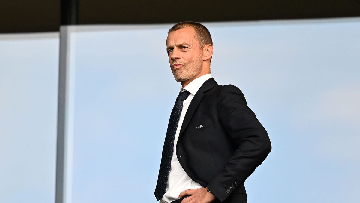 Getty Images / Michael Regan - UEFA/UEFA via Getty Images / Na zdjęciu: Aleksander Ceferin