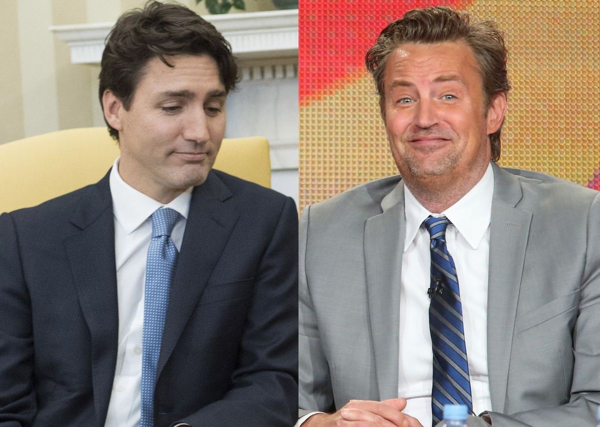 Matthew Perry w dzieciństwie pobił premiera Kanady Justina Trudeau