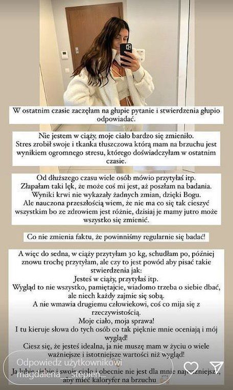 Magdalena Stępień odpowiada na pytania dotyczące zajścia w ciążę
