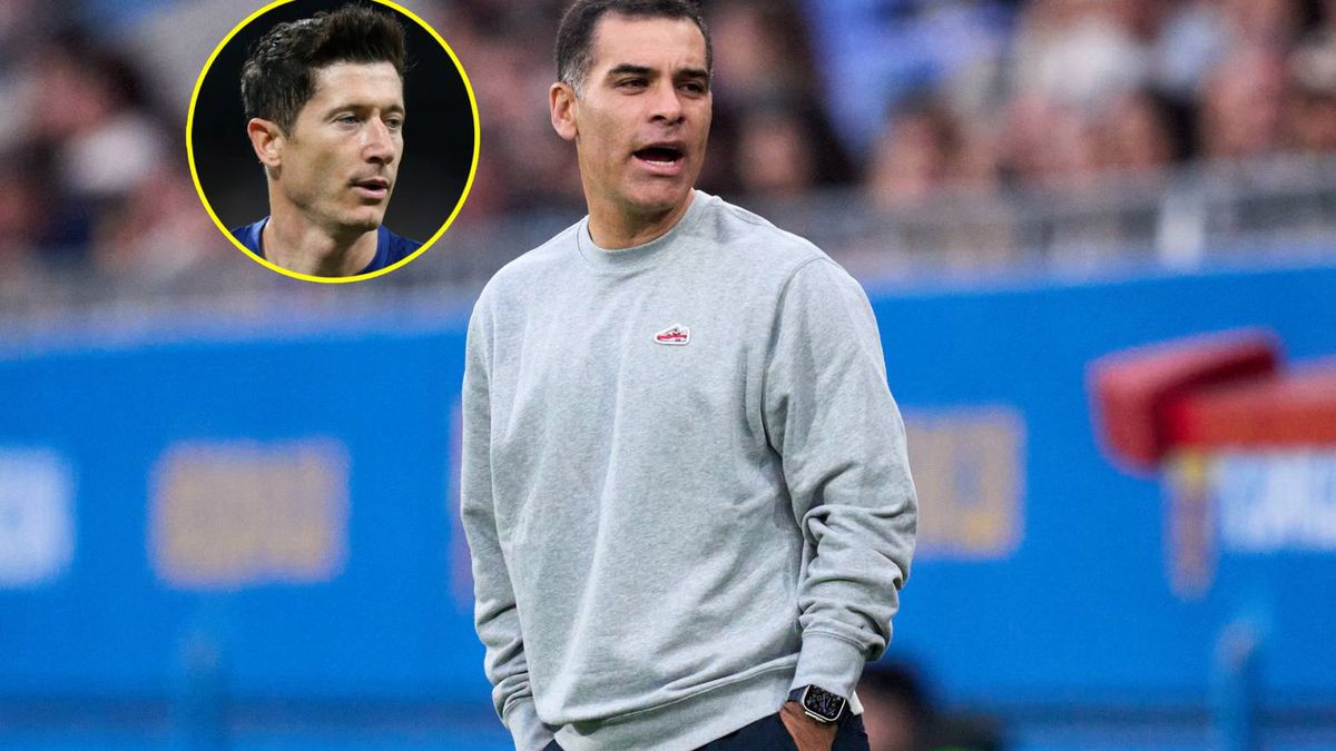 Getty Images / Alex Caparros oraz  Flor Tan Jun / Na zdjęciu: Rafael Marquez i Robert Lewandowski