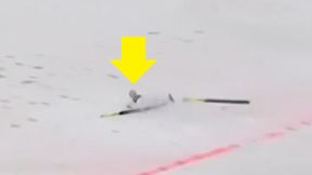 "O rety!". Tak wyglądał upadek Tomasiaka w Vikersund [WIDEO]