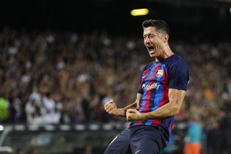 Robert Lewandowski świetnie wprowadził się do Barcelony