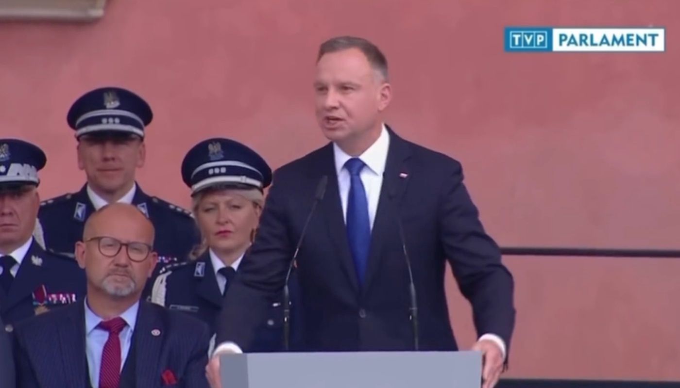 Andrzej Duda pod ostrzałem krytyki. Mówił o "śrubce" i dzieciach z bronią