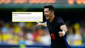 Lewandowski znów bohaterem Barcelony. "Król strzelców La Ligi mówi po polsku"