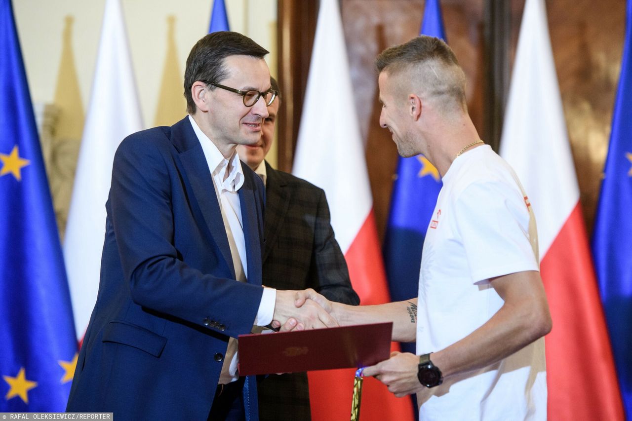 Mateusz Morawiecki jest wielkim fanem sportu