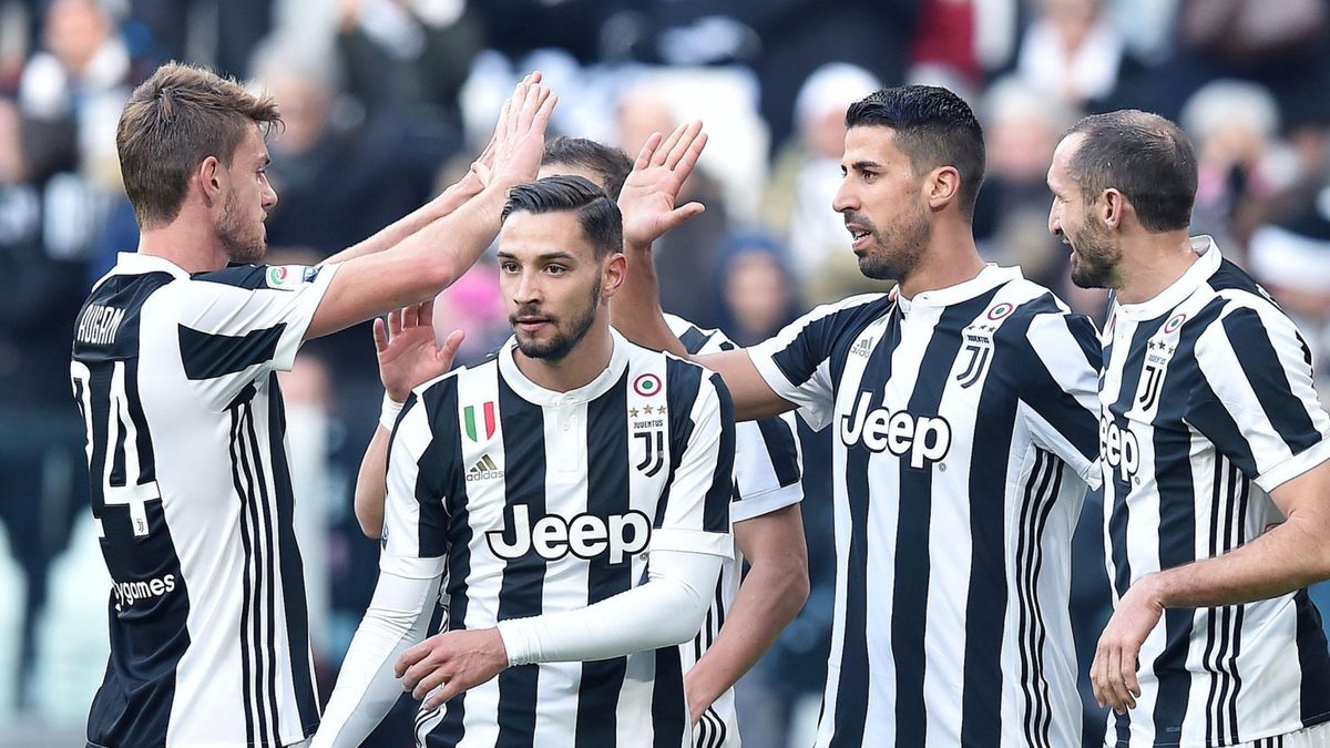 radość piłkarzy Juventusu Turyn