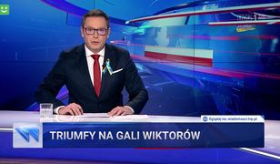 "Wiadomości" TVP zachwycone galą Wiktorów. Przemilczano wszystkie kompromitacje