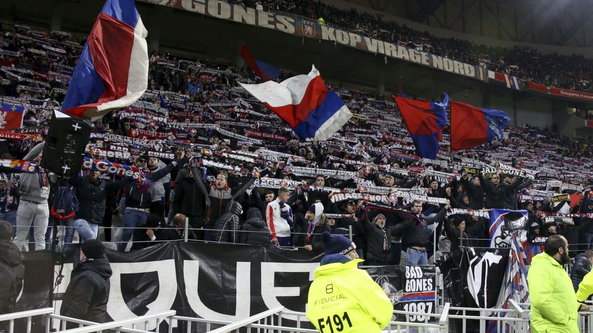 Getty Images / Na zdjęciu: Kibice Olympique Lyon
