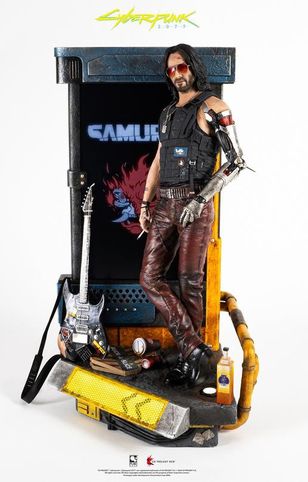 Cyberpunka 2077. Piękna figurka, ale kosztuje więcej od PlayStation 5