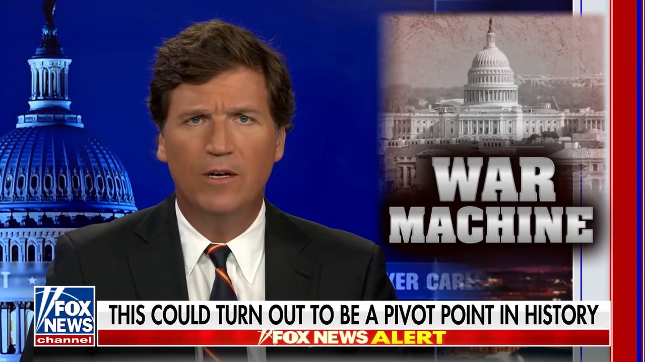 Tucker Carlson w Fox News