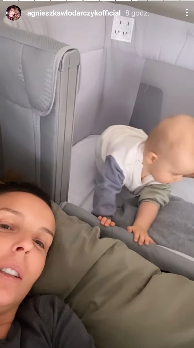 Agnieszka Włodarczyk pokazała rozbrykanego Milana