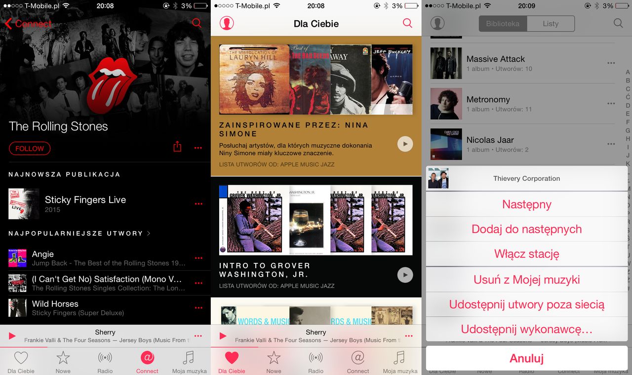 Apple Music? Dziękuję, spróbowałem i szybko wróciłem do Spotify