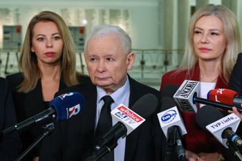 "Ma rozpędzony język". Kaczyński o słowach Trumpa