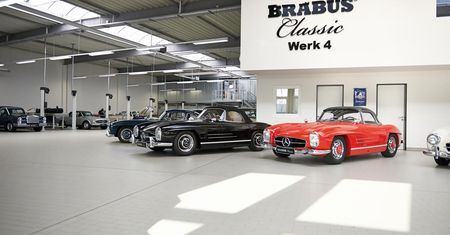 Brabus prezentuje swoją kolekcję odrestaurowanych samochodów Mercedesa