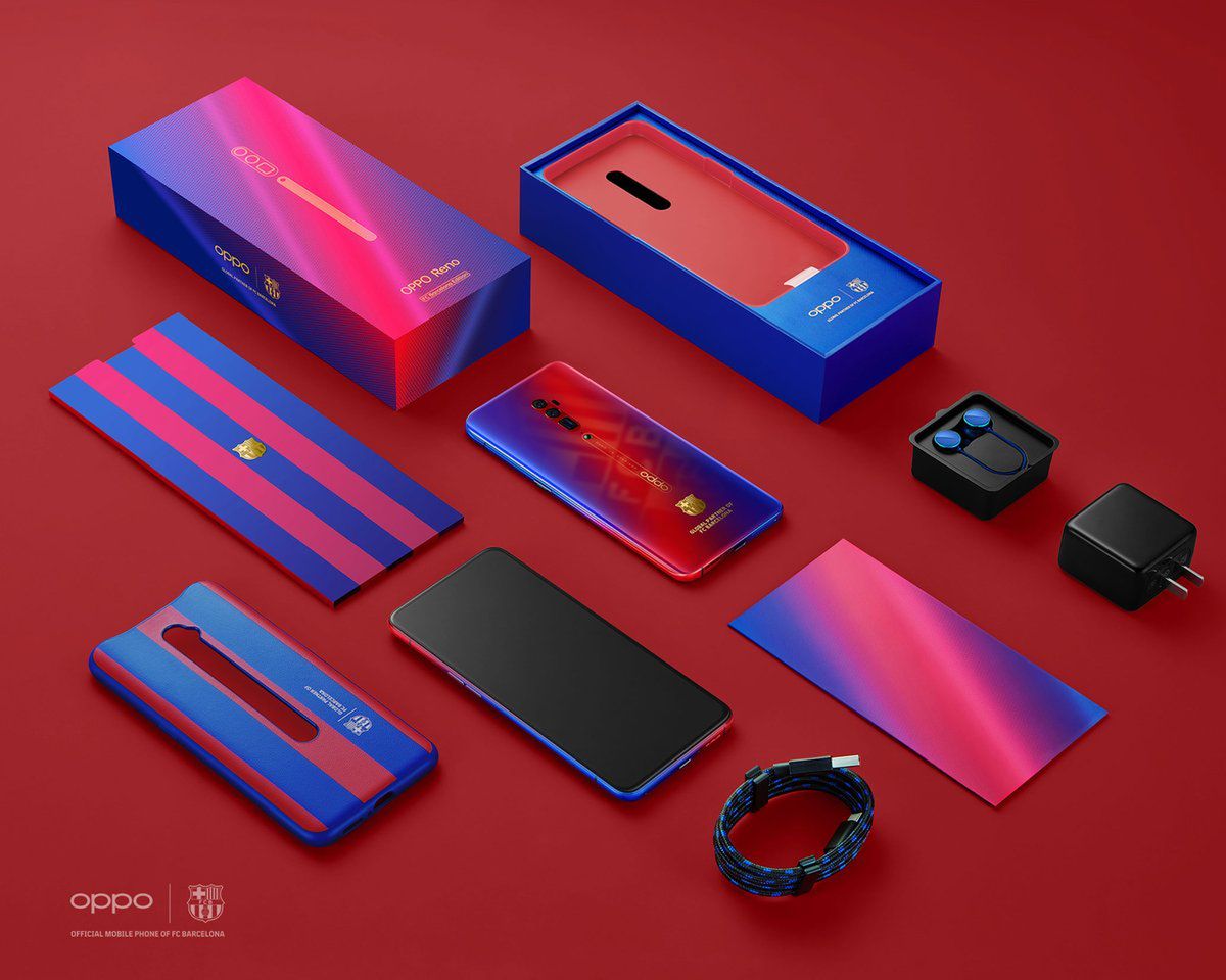 OPPO Reno 10x zoom FC Barcelona Edition oficjalnie [#wSkrócie] 2