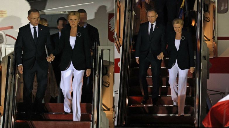 Agata i Andrzej Dudowie w USA