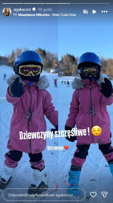 Kaczorowska i Rogacewicz na feriach
