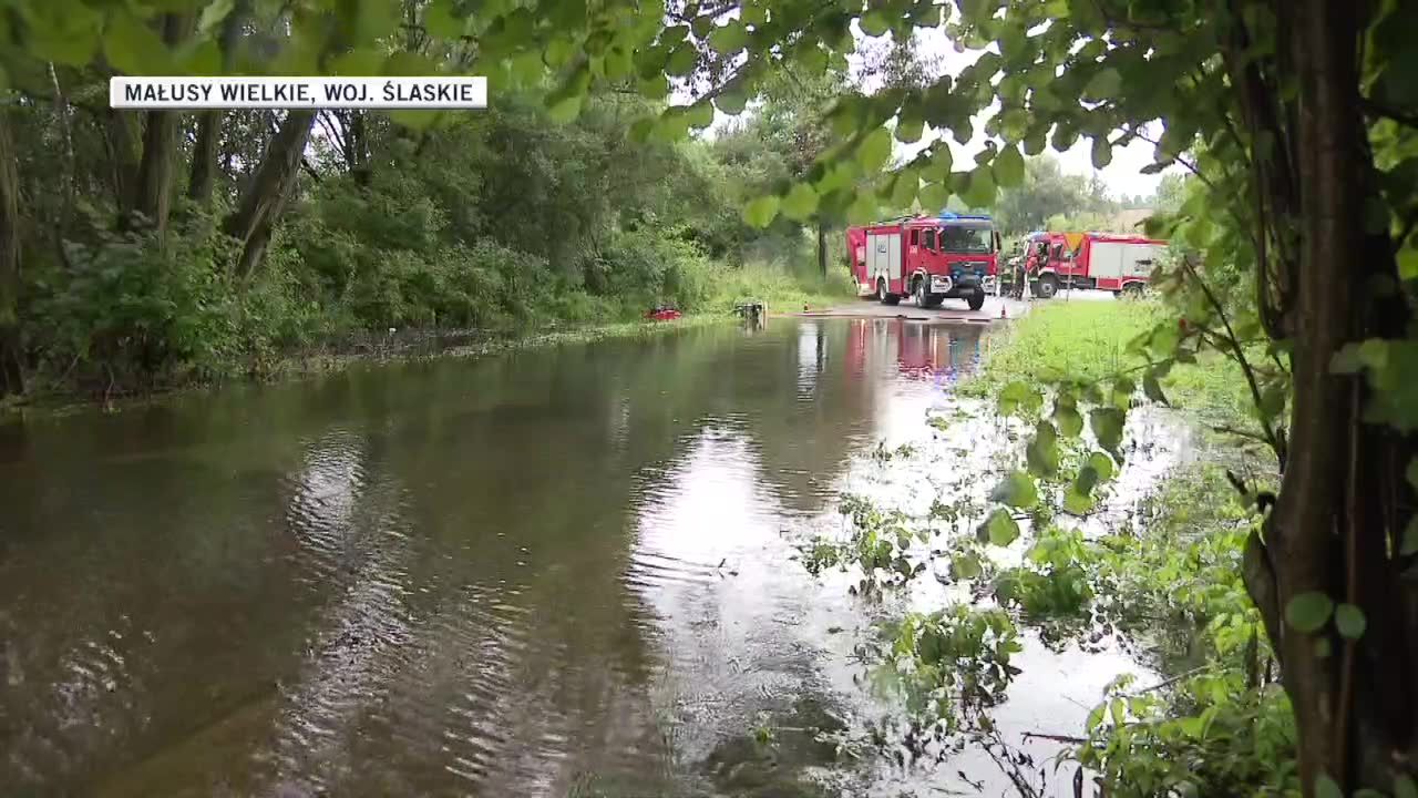 “Wyszłam, patrzę, a tu staw”. Podtopienia na Śląsku po ulewach