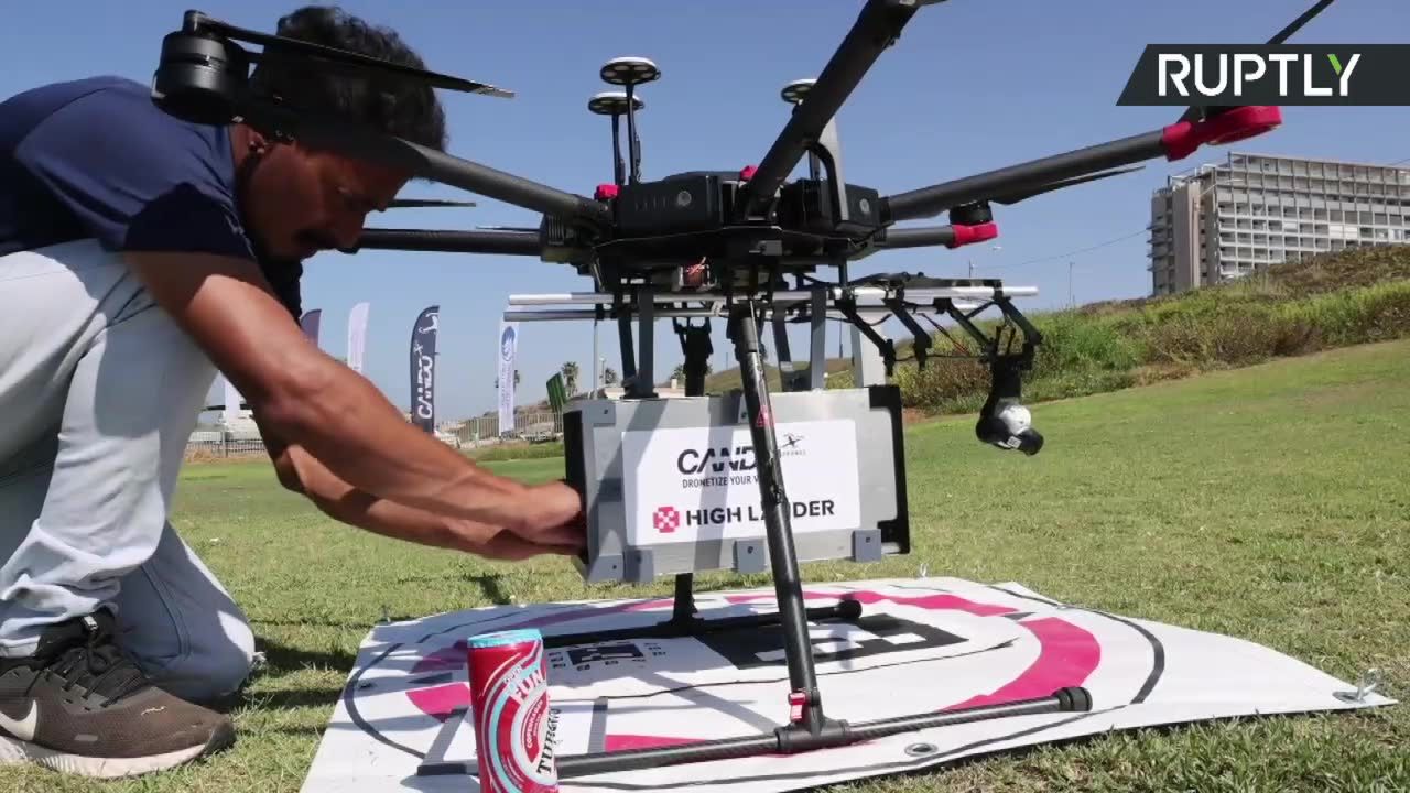 Drony dostarczą sushi, lody czy piwo. Izraelski rząd wspiera rozwój tej technologii.