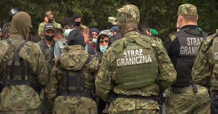 12. dzień grupa uchodźców koczuje na granicy polsko-białoruskiej