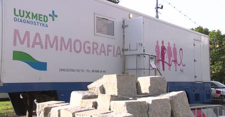 W Szczecinie otwarto mobilny punkt mammograficzny.