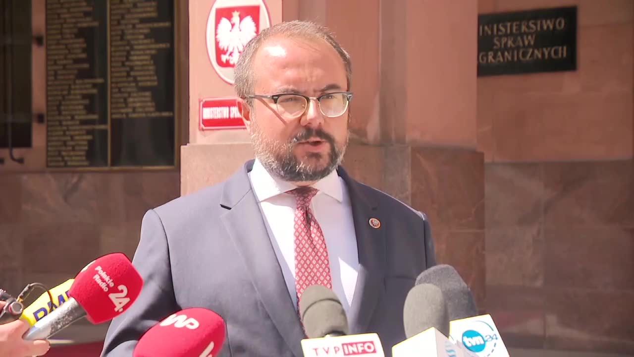 Wiceszef MSZ: Polska chce dobrych relacji z Ukrainą. Chce nadal wspierać Ukrainę