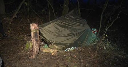 Kurdowie odnalezieni w lesie niedaleko Bielska Podlaskiego. Pomogli im przedstawiciele biura RPO