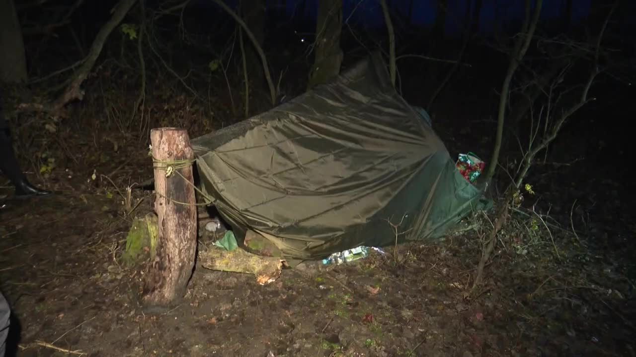 Kurdowie odnalezieni w lesie niedaleko Bielska Podlaskiego. Pomogli im przedstawiciele biura RPO