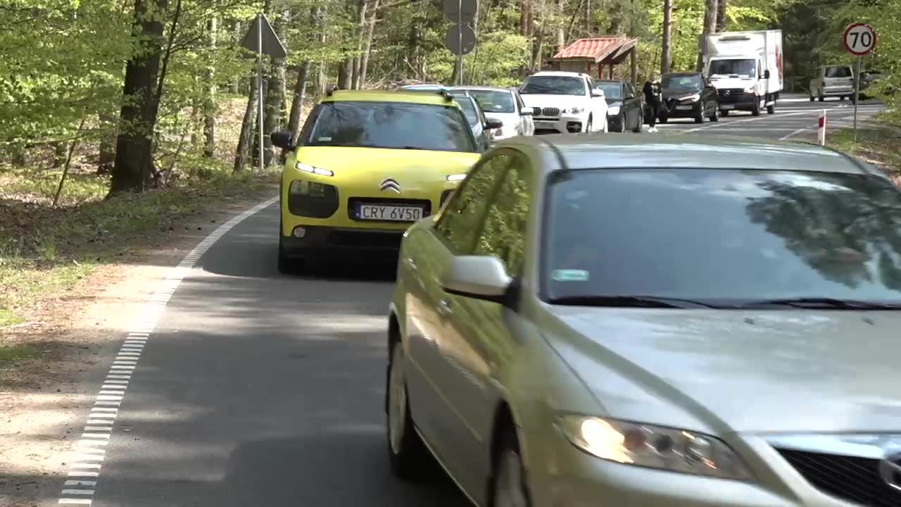 Ogromne korki na Mierzei Wiślanej. Winny remont drogi wojewódzkiej