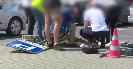 11-latek porażony prądem podczas jazdy na rolkach