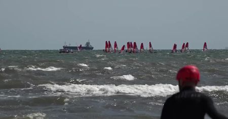 Regaty o Puchar Prezydenta Sopotu. Jedne z najstarszych zawodów windsurfingowych w Polsce.