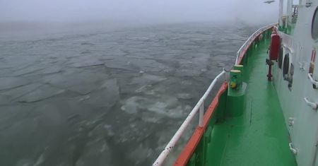 Lodołamacze wypłynęły na Odrę. Pierwszy raz w tym sezonie.