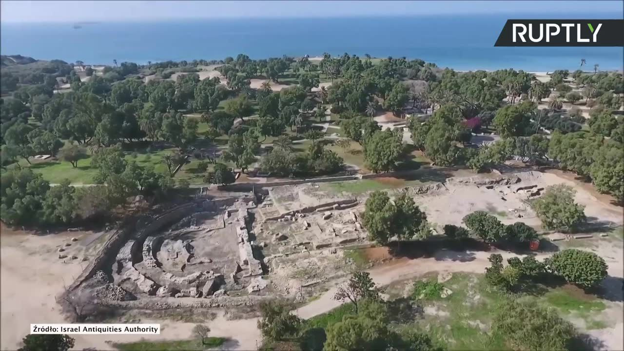 Rzymska świątynia sprzed 2 tys. lat odkryta w izraelskim Aszkelonie.