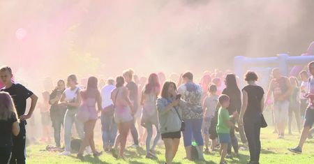 Festiwal kolorów w Szczecinie.