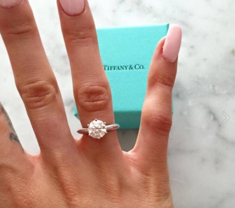 Marina – pierścionek zaręczynowy Tiffany&Co. za 50 tysięcy złotych