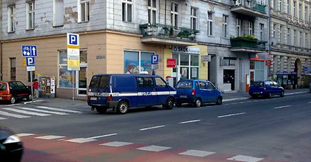 Parkowanie w wykonaniu stróżów prawa