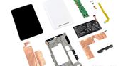 Google Nexus 7 rozkręcony na części