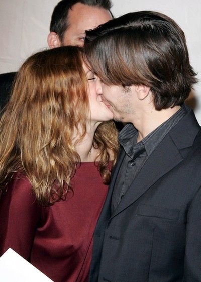 Drew Barrymore i Justin Long na premierze