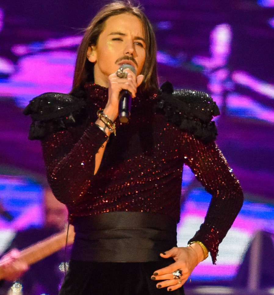 Jak Michał Szpak ubrał się na Sylwestra 2018?