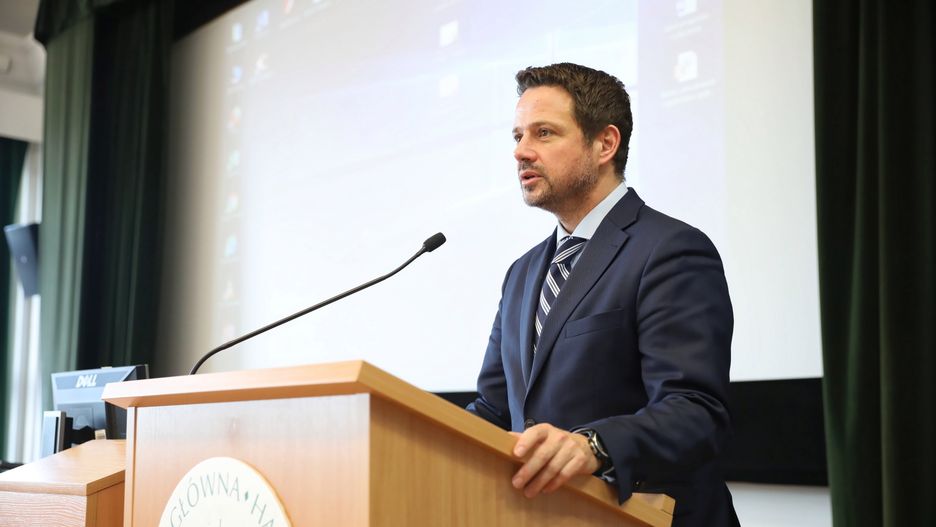 Prezydent Warszawy Rafał Trzaskowski.