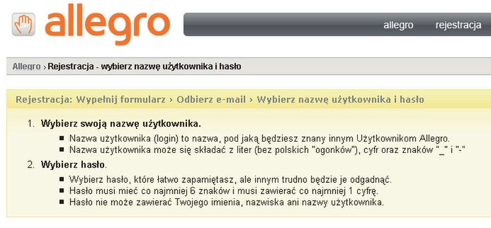 Złap okazję  na Allegro