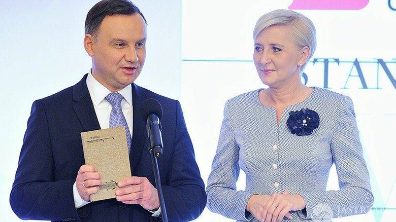 Agata Duda i Andrzej Duda